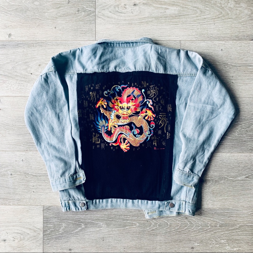 Denim Dragon Jacket